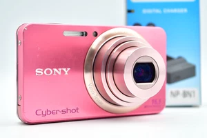 ⏯️[Excellent+5] SONY Cyber-shot DSC-W570 Pink Zoom Digital Camera Japanese Only - Picture 1 of 14