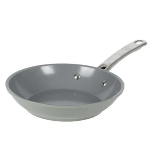 Sur La Table Kitchen Essentials 8 Inch Fry Pan PFA Frying (8-Inch), Green  - Picture 1 of 5