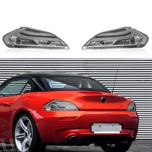 Luz trasera LED de animación para BMW Z4 E89 09-14 15 16 2 PIEZAS blanco + negro - Imagen 1 de 11