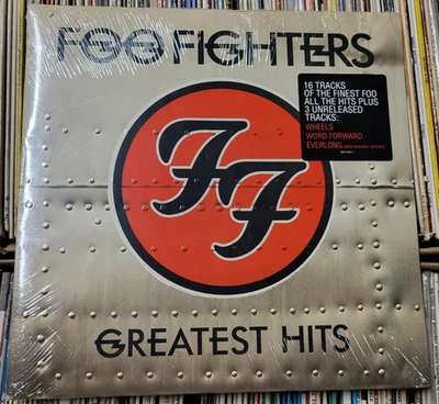 Foo Fighters 2-Disc LP Greatest Hits - SEALED (Hype Sticker) Embossed Cover - Image 1 of 2