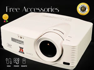 3500 Lumens DLP Colour Contrast Projector for Life Coaching 1080p HDMI USB - Picture 1 of 9