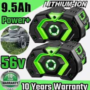 2X-1X 9.5Ah Battery For EGO 56V BA2800 BA2800T CH2100 CH5500 BA1400 BA1400T - Picture 1 of 15