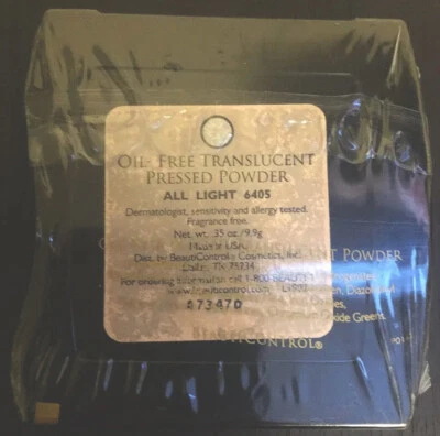 BeautiControl Oil-Free Translucent Pressed Powder All Light New& Sealed - Image 1 of 2