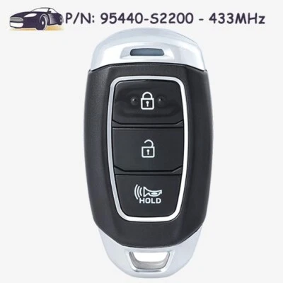 Smart Remote Key Fob 95440-S2200 for 2019 2020 2021 2022 Hyundai Santa Fe Foto 1 de 4