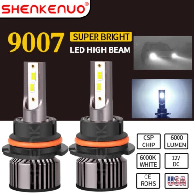 For 1998-1999 Volvo VN 2000-03 VNL 00-17 VNM Truck 2x LED Headlight Bulbs Kit - Image 1 of 4