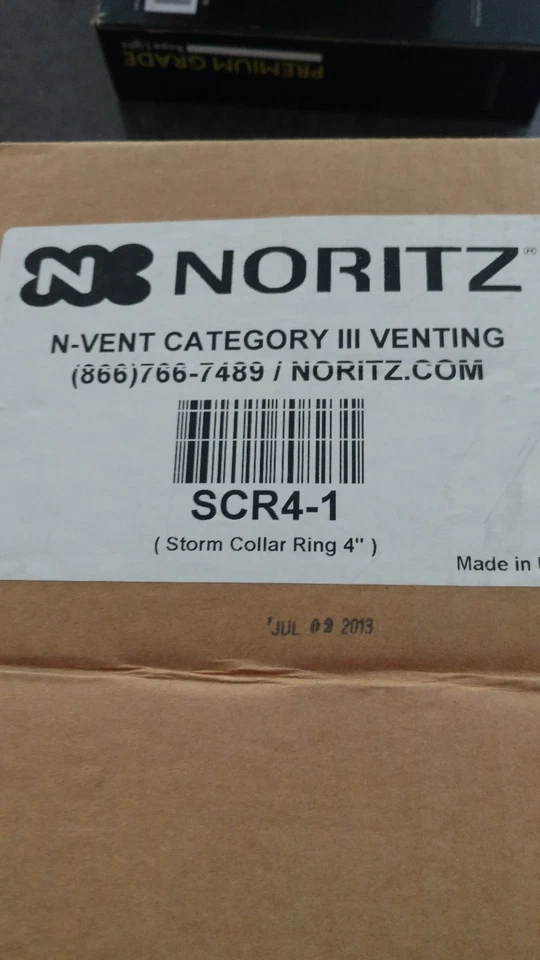 Anillo de cuello de tormenta de 4" solo para ADJRF34 Foto 1 de 2
