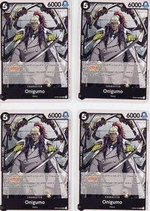 ONE PIECE Card Game Paramount War 4X ONIGUMO OP02-095 UC English - Picture 1 of 1
