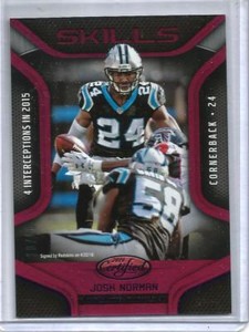 Josh Norman 2016 Panini Certified Mirror Purple #10/10