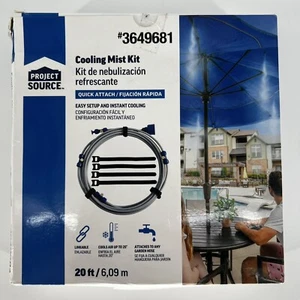 Mist Cooling System Outdoor Portable Garden Patio Mister KIT Water Spray - Picture 1 of 12