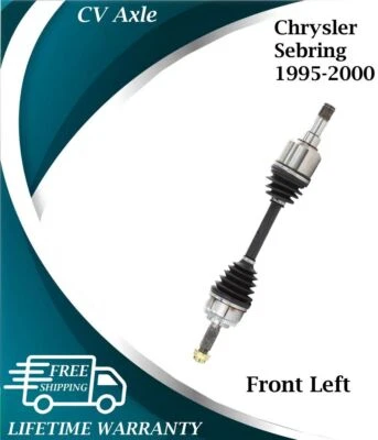 Nuevo eje CV delantero izquierdo OE para Chrysler Sebring 1995-2000 garantía de por vida Foto 1 de 4