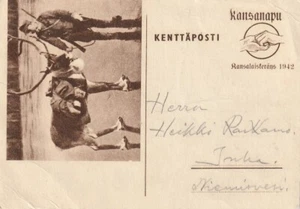 FINLAND: Military field post postal stationery 1942. - Picture 1 of 2