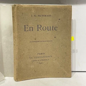 Huysmans Unterwegs 1921 ILLUSTRIERT von MALO RENAULT Ex 287/980 Reinfaden Lafuma - Bild 1 von 5