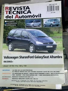 Manual de taller Volkswagen Sharan Ford Galaxy y Seat Alhambra - Imagen 1 de 1