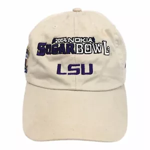 Nike 2004 Nokia Sugar Bowl LSU Tigers NATIONAL CHAMPIONS hellbraune Mütze Kappe - Bild 1 von 10