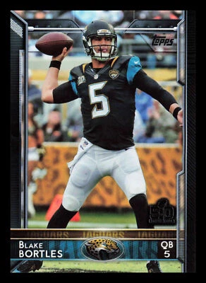 Blake Bortles #113 2015 Topps Jacksonville Jaguars Football - Image 1 of 2