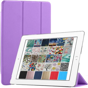 iPad 9.7 Air 5 4 3 2 1 5th 6th 7.9 10.2 10.5 10.9 Sleep/Wake PC Cover Purple - Picture 1 of 172