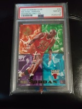 1994-95 Topps Stadium Club Members Only 50 #20 Michael Jordan PSA 8 Graded Card