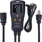 Temperature Controller Heat Mat Thermostat Outlet DTC151 Digital Temperature Con