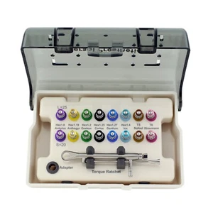 Universal Implant Prosthetic Kit Torque Wrench Manual Screwdriver 3i Astra MIS - Picture 1 of 24