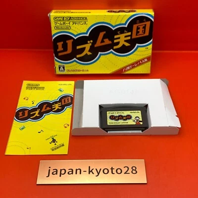 Rhythm Tengoku heaven GBA Nintendo Gameboy Advance Box JP - Image 1 of 4