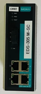 Conmutador Ethernet industrial Moxa EDS-305-M-SC - Imagen 1 de 3