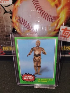 1977 Topps Star Wars #256 El droide maravilloso-C3PO - Imagen 1 de 2