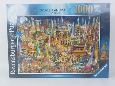 Brand New Ravensburger World Landmarks 1000 Piece Puzzle - Image 1 of 4