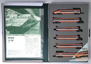 KATO N escala TGV 10-198 juego de 6 coches hecho en Japón raro MODELOS DE FERROCARRIL DE PRECISIÓN - Imagen 1 de 14
