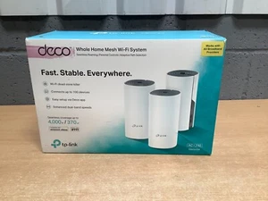 Deco E4 AC1200 Whole Home Mesh Wi-Fi System Extender Dead Zone - Photo 1/2