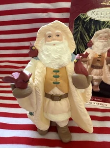 Hallmark Keepsake Ornament 1997 Merry Olde Santa 8th in Series Cardinals NOS NEW - Picture 1 of 7