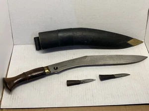 Gurkha Khukuri Knife 18" Sirupate Kukri Nepal Hand Forged 13" Blade  - Picture 1 of 12