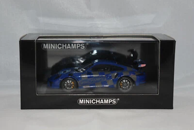 PORSCHE 911 991 GT3 RS 2017 AZUL SPOKANE PARADE MINICHAMPS 413063258 1:43 - Imagen 1 de 3