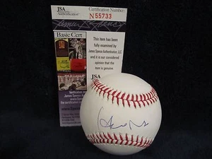 Hideo Nomo Autographed Official Major League (Manfred) Baseball – JSA Cert - Picture 1 of 8