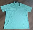 Nike Golf Standard Fit Dri-Fit Polo Shirt Green Men's Size XXL # 200