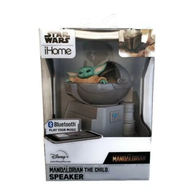 Altavoz Bluetooth iHome Star Wars The Mandalorian The Child Baby Yoda Grogu Foto 1 de 4