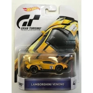 Hot Wheels 1:64 Retro Entertainment: Gran Turismo - Lamborghini Veneno (amarillo) - Imagen 1 de 2