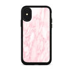 Skins for iPhone X Otterbox Defender Naklejki - wzór różowo-różowy marmurowy
