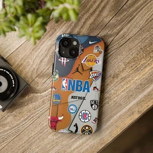NBA Phone Case For iPhone 15, 14, 13,12, 11 Pro Max XR SE/ Samsung Galaxy - Picture 1 of 115