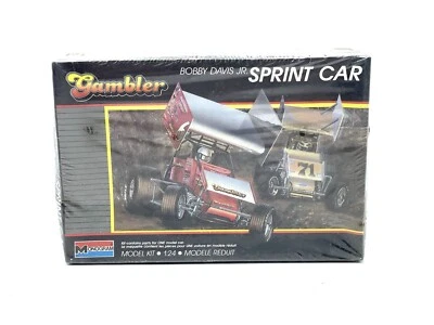 1988 Monogram Gambler Steve Butler Sprint Car 1 24 New Old Stock# NIB RA - Immagine 1 di 3