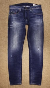 Vaqueros de hombre DIESEL Thommer-X (Slim) Distressed W32 L34 STRETCH como nu... - Imagen 1 de 16