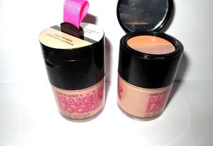 Lot 2 Wet n Wild Makeup Locker 3 in 1 Foundation BB & Highlighter Medium Full Sz - Picture 1 of 3