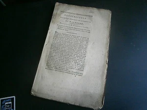 Document 1816 Calvados Caen souscription pour une médaille pour Malherbe - Picture 1 of 5