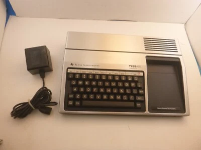 Vintage Texas Instruments Ti-99/4A (PHC004A) Home Computer TESTED Powers On - Image 1 of 4