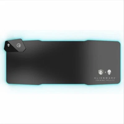 ALIENWARE RGB Game Mouse Pad 15W Qi Wireless Phone Charging Desk NEW - Image 1 of 4