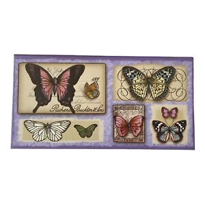 Punch Studio Butterfly Music Box with Lavender Soap Plays Beethoven's Fur Elise