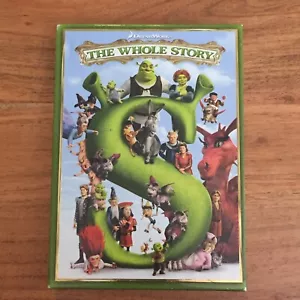 Shrek the Whole Story Quadrilogy (DVD) Plus Donkey’s Christmas Spectacular - Picture 1 of 11