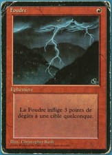 Lightning Bolt (BB 1994) Revised (FRENCH) VERY HEAVILY PLD (186740) ABUGames