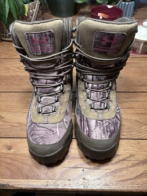 Under Armour Brow Tine Womens sz 9 Hunting Boots 800 Gram Gore-Tex Camouflage - Image 1 of 3