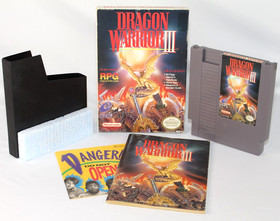 Dragon Warrior III NES Nintendo Complete CIB Very Good Condition! RARE!