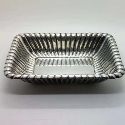 Plato estriado vintage de plata esterlina Reed & Barton X303F Foto 1 de 4